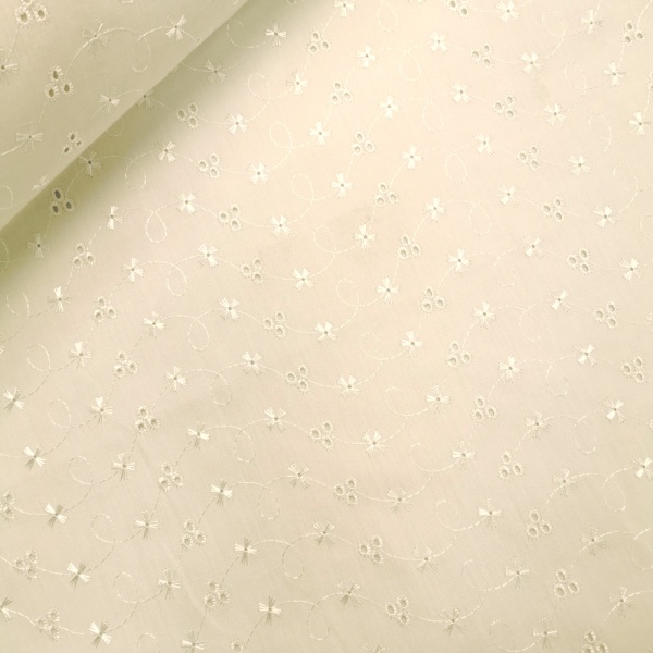 Broderie Anglaise Cream